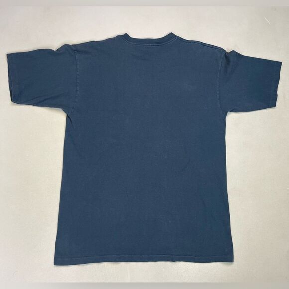 VINTAGE Gran Canyon Graphic T-shirt Men Large Blue USA 90s Single Stitch - Picture 5 of 9